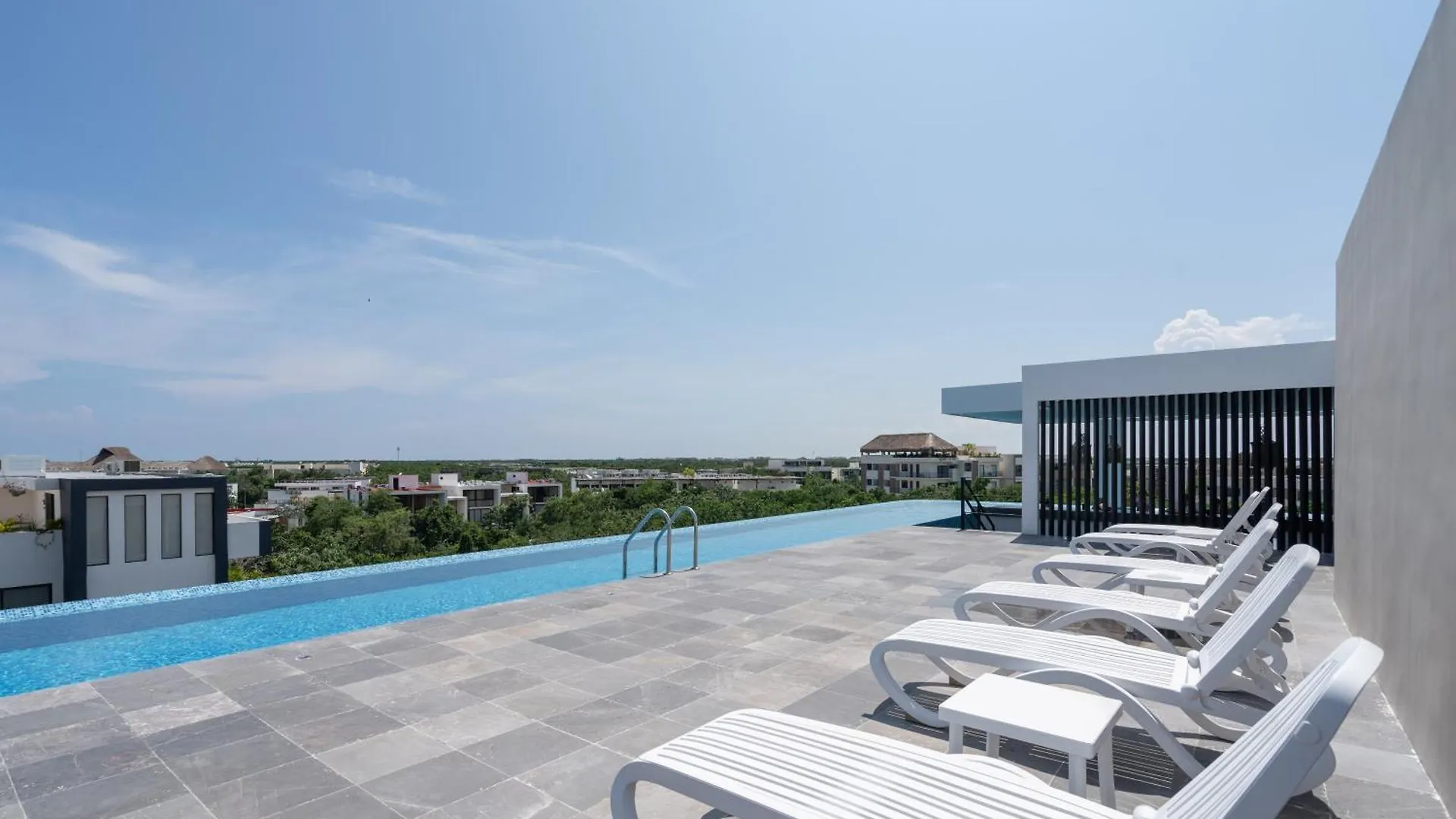 Apartmán Private Pool Retreat Roof Terrace Gym Access Tulum